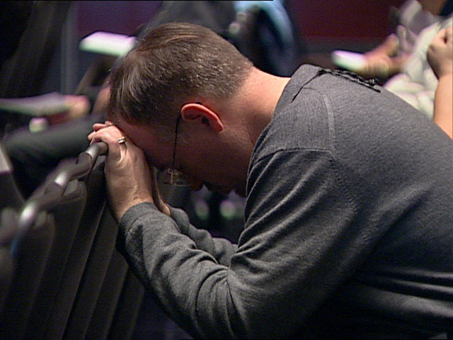 Close to 1,000 delegates are in Pittsburgh for the United Methodist conference that will shape the policies and laws of the denomination. Not every delegate is there to cast a vote, but to pray. Video still by UMTV/United Methodist Communications.