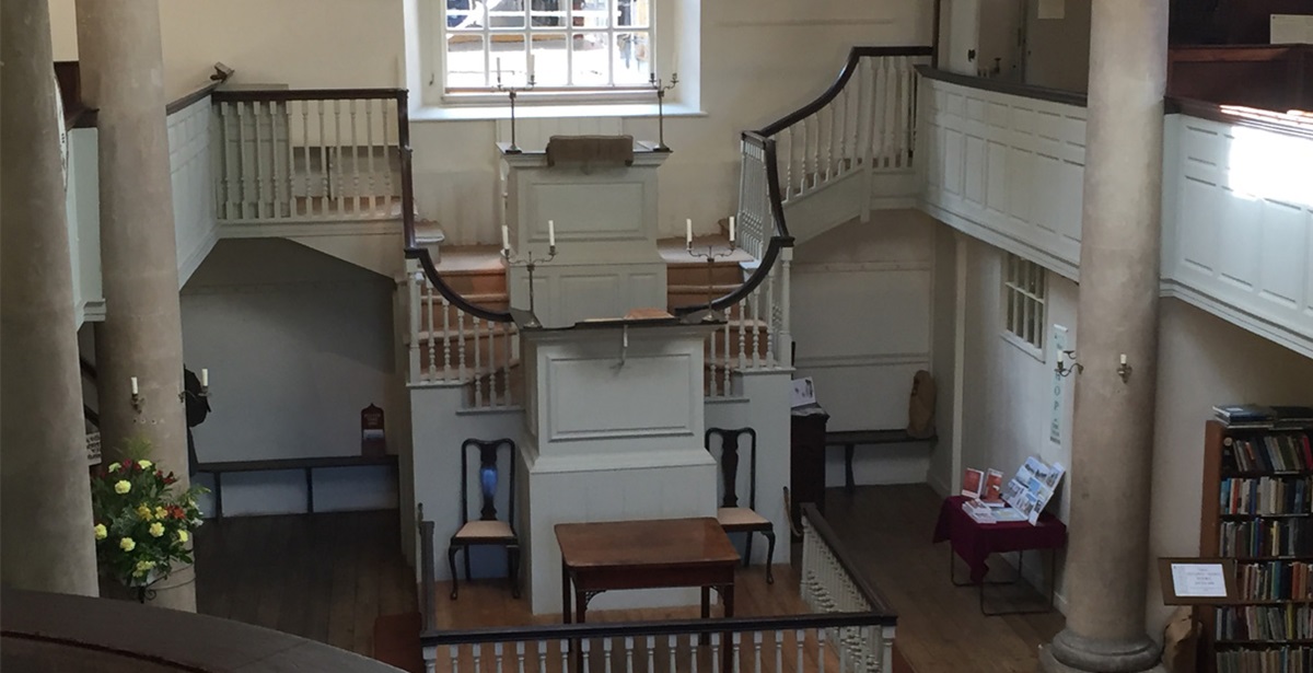 John & Charles Wesley and the early Methodists built The New Room to house their meetings. Photo by Joe Iovino, United Methodist Communications. 
