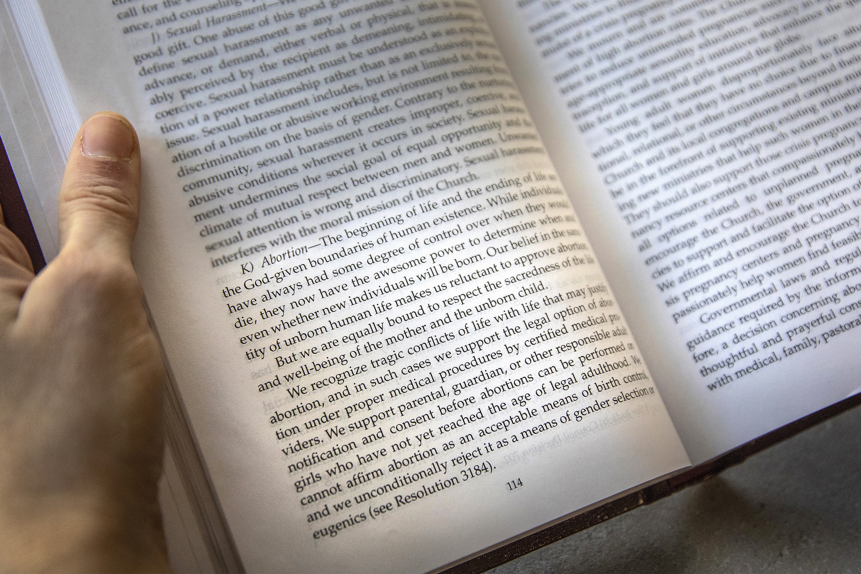 연합감리교회 사회생활원칙은 산모와 태아의 생명과 존엄성을 존중한다. 사진, 케이틀린 베리, 연합감리교뉴스.