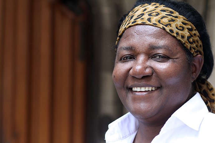 A Bispa Joaquina Filipe Nhanala foi a primeira mulher eleita para o episcopado Metodista Unido em África. Foto de arquivo de 2011 por Kathleen Barry, Noticias da MU.