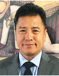 샬롬아카데미의 강사를 맡은 버겐칼리지의 역사학과 교수 이길주 박사, 사진 출처, 뉴욕일보.