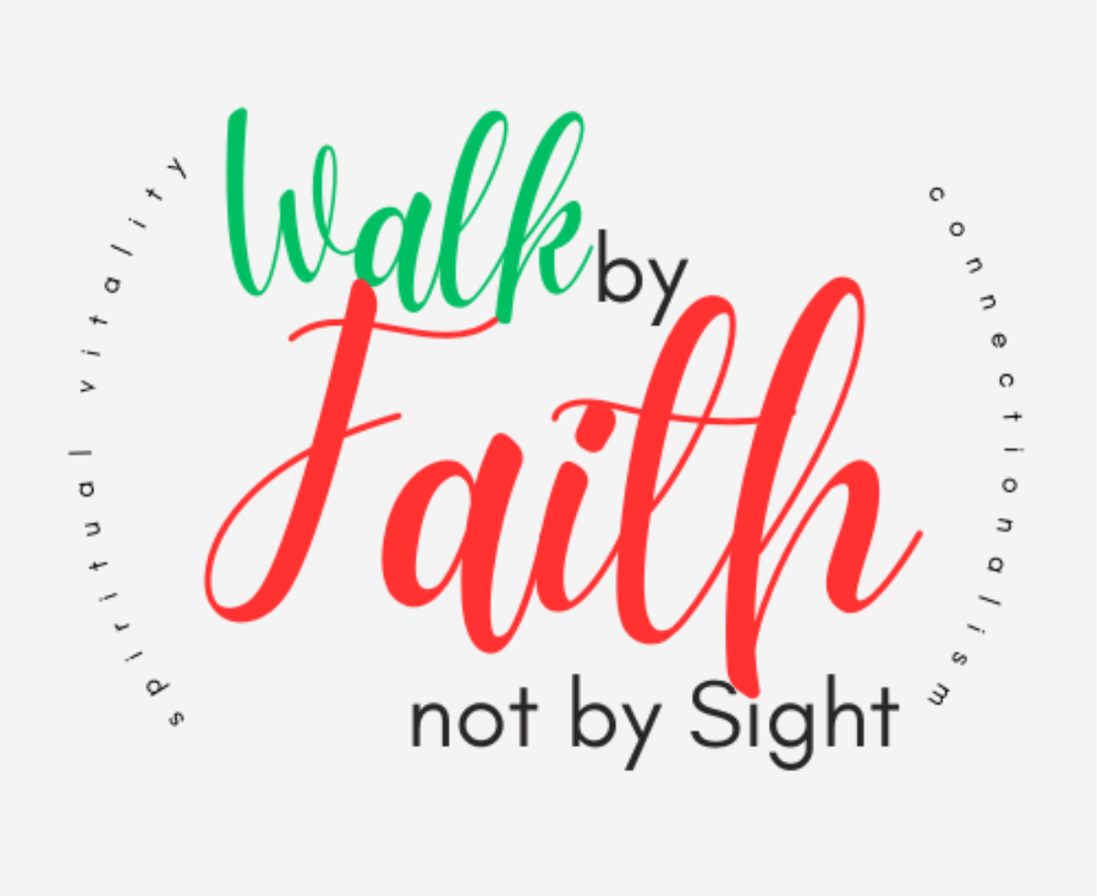 연합감리교회 타인종목회자전국연합회와 한인여교역자전국연합회가 공동으로 주최하는 연합 집회가 7월 31일부터 나흘간 와싱톤 DC에 있는 사귐의교회에서 열린다. 사진은 대회의 제목인 “눈으로가 아니라 믿음으로 걸어라: 영적 생명력과 연대주의(Walk by Faith, Not by Sight: Spiritual Vitality and Connectionalism).” 그래픽 제공, 타인종목회자전국연합회.