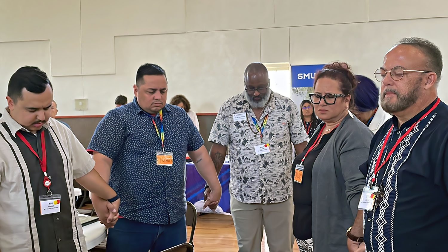 Metodistas hispano-latinos de diferentes regiones de los Estados Unidos y de la Iglesia Metodista de Puerto Rico, se reúnen en la ciudad de San Antonio del 10 al 12 de agosto, para celebrar la asamblea anual del Caucus Hispano-Latino (MARCHA), por primera vez de manera presencial después de la pandemia del COVID-19. Foto Rev. Gustavo Vasquez, Noticias MU.