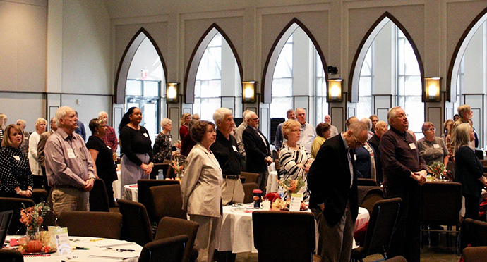 The event “Building Community with Older Adults” brought together participants from the Tennessee-Western Kentucky Conference and the community to learn about issues facing older adults and how churches can help them navigate challenges and stay connected. The workshop was held Oct. 26 at Franklin First United Methodist Church in Franklin, Tenn. Photo by Vernon Jordan, UM News.