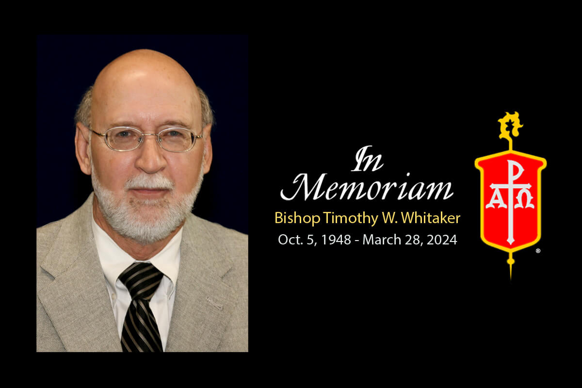 Retired Bishop Timothy Whitaker, who served as resident bishop of the Florida Conference from 2001 to 2012, died March 28. Photo courtesy of the Florida Conference.