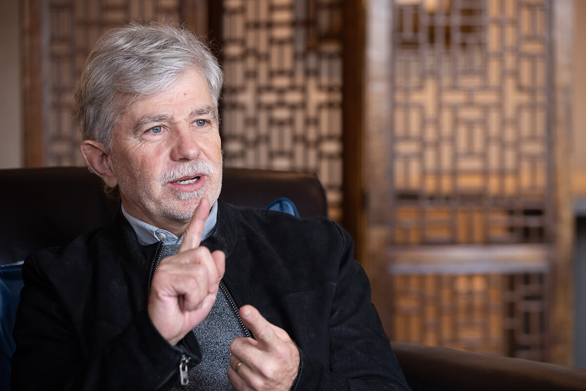 L'universitaire méthodiste Joerg Rieger dirige le programme Wendland-Cook sur la religion et la justice à la Vanderbilt Divinity School, un programme qui se concentre sur les questions de justice dans la religion, l'économie et l'écologie. Photo par Mike DuBose, UM News.