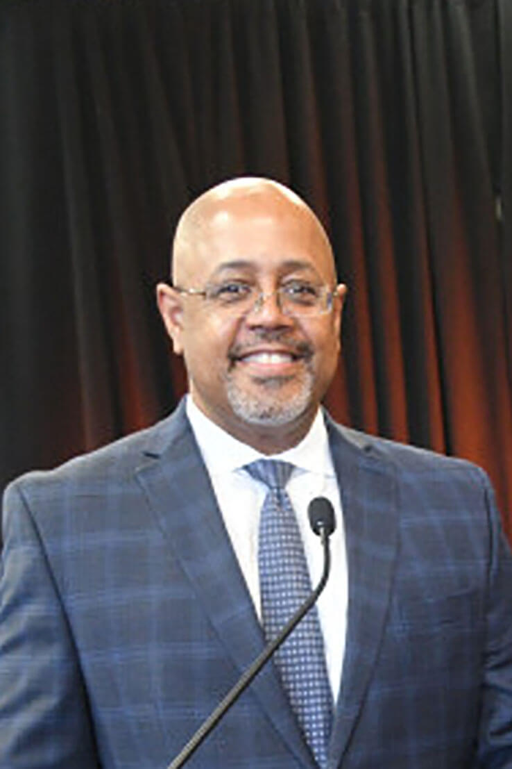 Rev. C. Anthony Hunt, Pastor da Igreja Metodista Unida Epworth Chapel. Foto cortesia da Conferência Anual Baltimore-Washington.