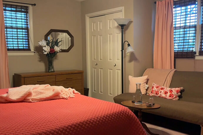 The Rev. John Collett and his wife, Rita Collett, rent a bedroom in their home in Nashville, Tenn., to a college student through a program called Nesterly, Through this intergenerational home sharing, senior citizens can receive rent money and help with home services in exchange for housing young people. Photo by Lilla Marigza, UM News.