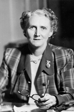 Thelma Stevens. Photo courtesy of  Archives and History.  